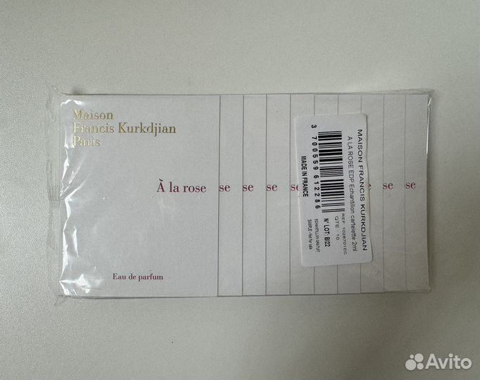 Духи MFK A la rose 2 ml x10 EDP