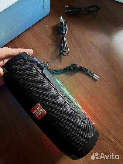 Колонка портативная bluetooth t&g новая