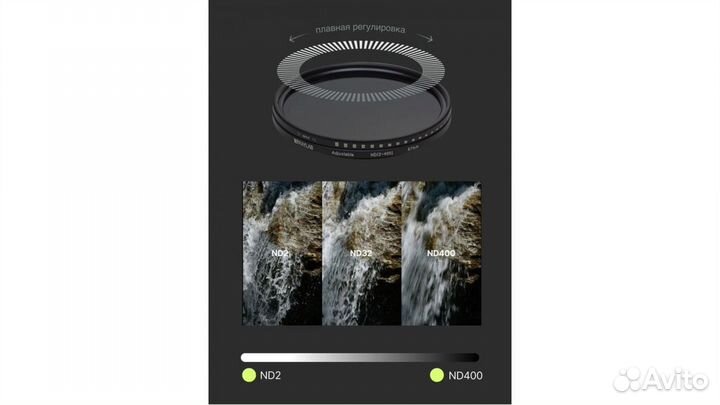 Светофильтр Raylab ND2-400 67mm