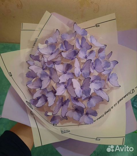 Оригинальные букеты из бабочек