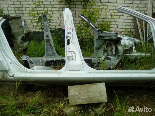 Стойка с порогом правая А6С5,а6