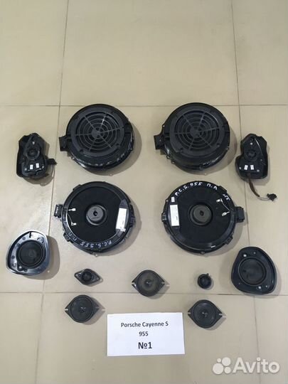 Динамики bose Porsche Cayenne S 955