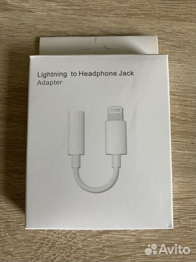 Переходник для наушников apple lightning