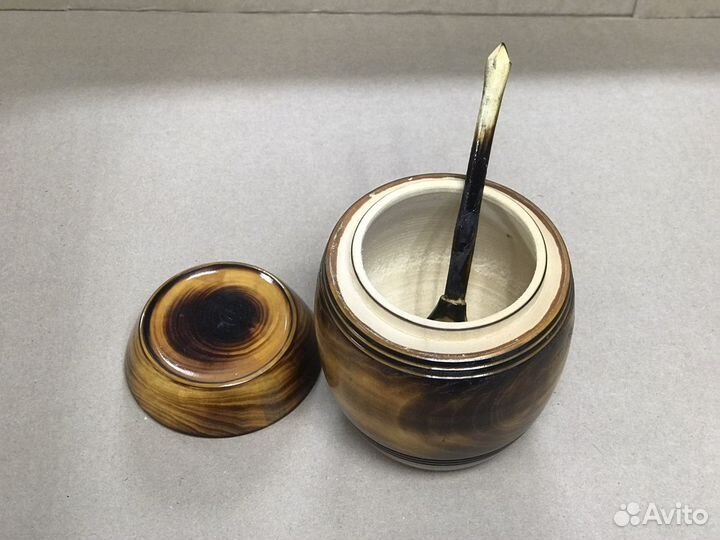 Деревянная банка для мёда