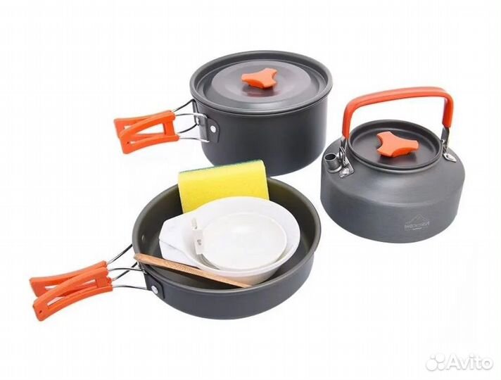 Набор походной посуды Widesea 8 предметов
