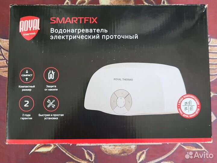 Электроводонагреватель проточный smartfix