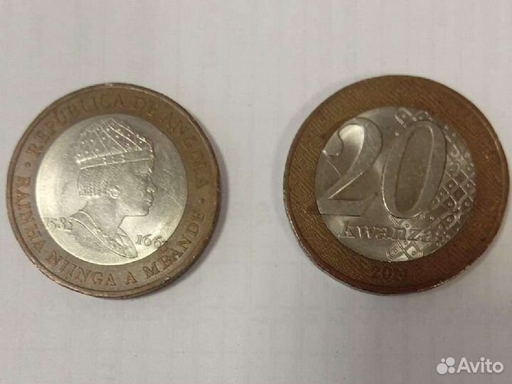 Ангола монеты и банкнота