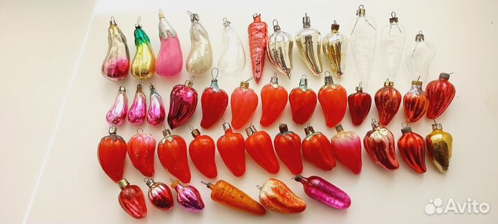 Перец баклажаны морковка елочные СССР