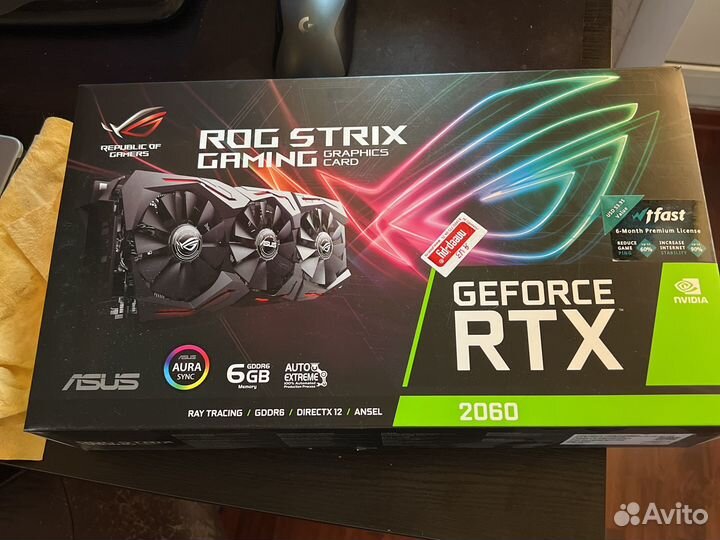Asus GeForce ROG-strix-RTX2060-O6G-gaming