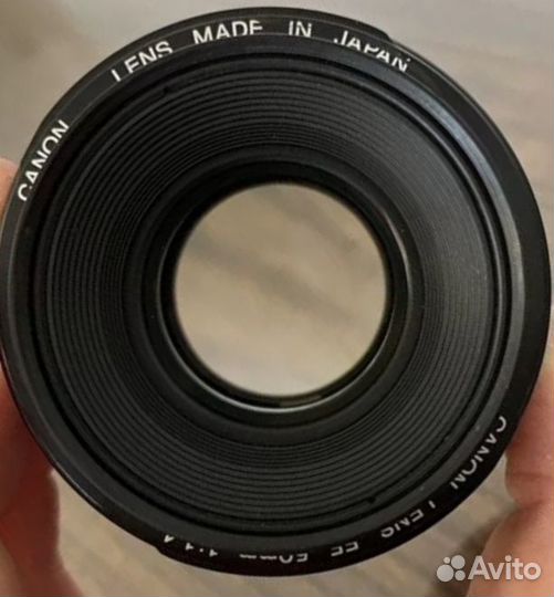 Объектив canon ef 50mm 1.4