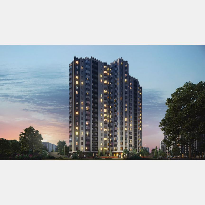 1-к. квартира, 37 м², 15/19 эт.