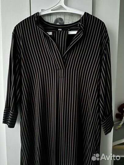 Платье рубашка Uniqlo M