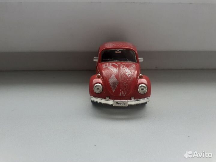 Volkswagen Beetle Sochi 2014, red