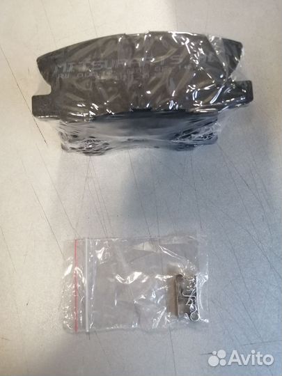 Колодки тормозные задние дисковые (mitsuparts) paj