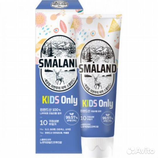 Детская зубная паста 