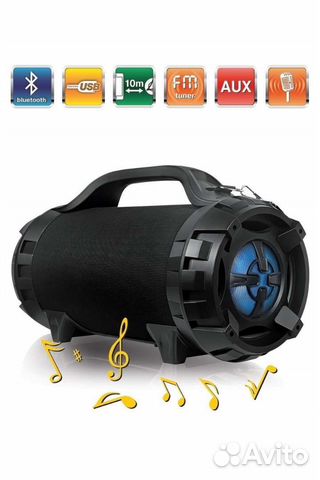 Новая портативная беспроводная колонка с bluetooth