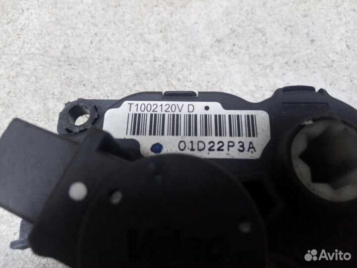 Сервопривод заслонок печки Peugeot 308 4E 2007-201