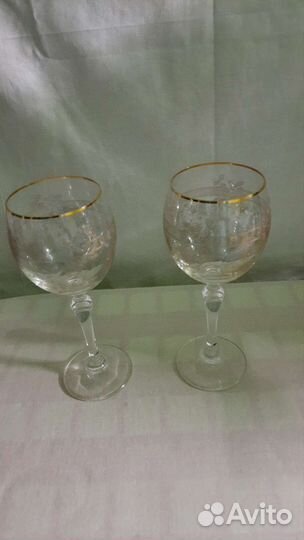 Фужеры Богемия. 2шт