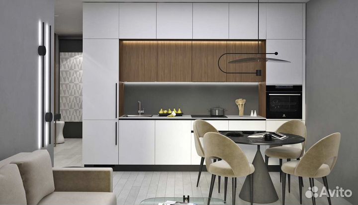 Кухня с индивидуальным дизайном