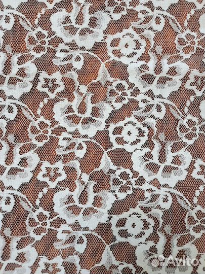 Ткань гипюр кружево СССР