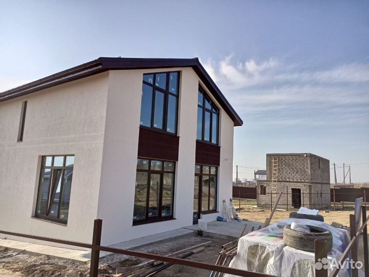 Дом из керамзитобетонных блоков 