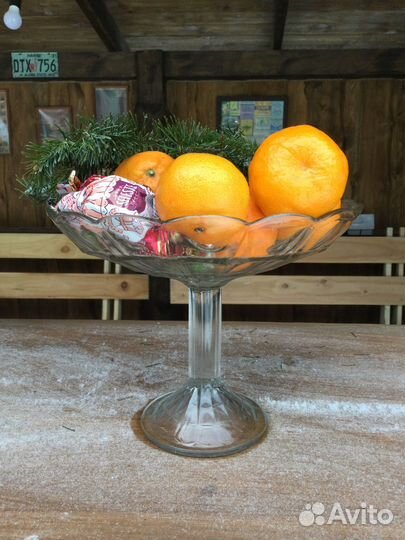 Стекло ссср:вазы пепельница конфетница винтаж