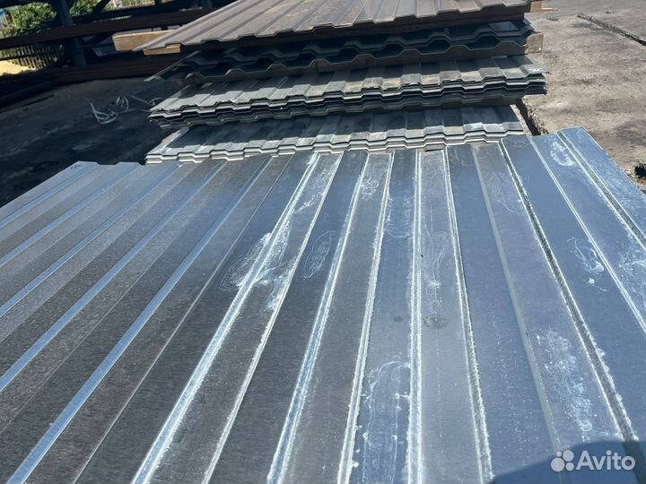Профнастил оцинкованный некондиция в наличии