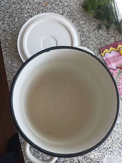 Таз оцинкованный, бидон, бак, кастрюля