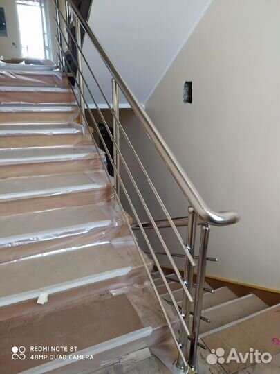 Перила, поручни из нержавеющей стали