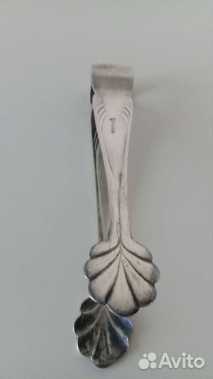 Щипцы для сахара. СССР. Мельхиор. Кальчугино