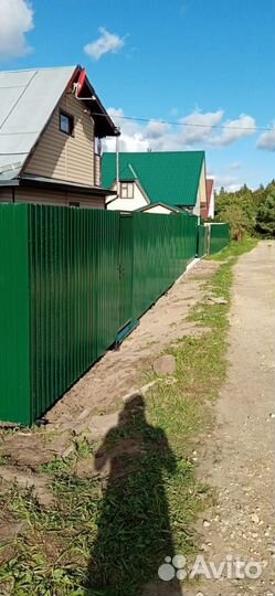 Откатные ворота с установкой