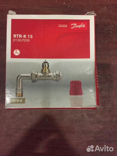 Клапан терморегулятора RTR-K-15 Danfoss (013G7039)