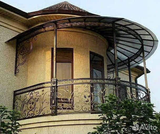 Навес из поликарбоната