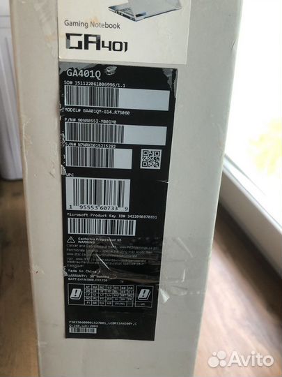 Новый Ноутбук asus ROG Zephyrus 14 512gb