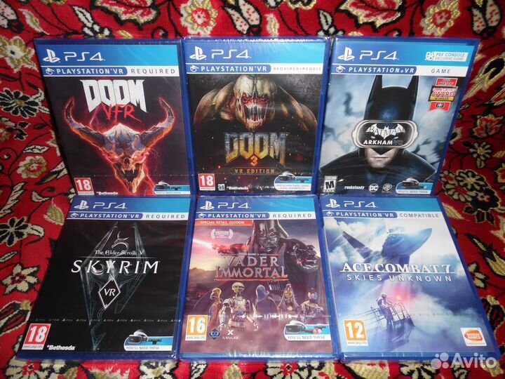 Игрушки для PS VR (PS4 & PS5)