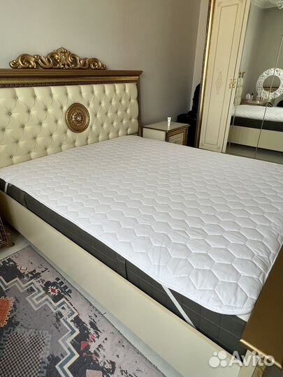 Наматрасник160 200 maison D’OR Турция. Матрас икеа