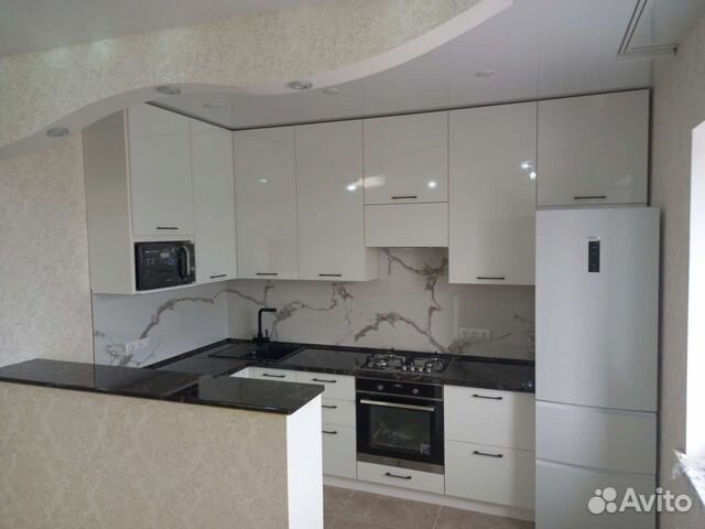 Кухонный гарнитур фасад пластик