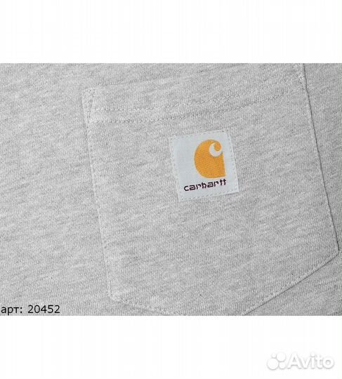 Свитшот Carhartt pocket серый