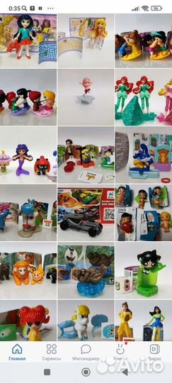 Игрушки из киндер