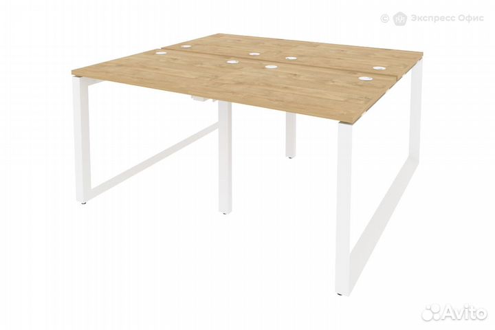 Стол-бенч двойной на О-образном м/к Onix O.MO-D.RS