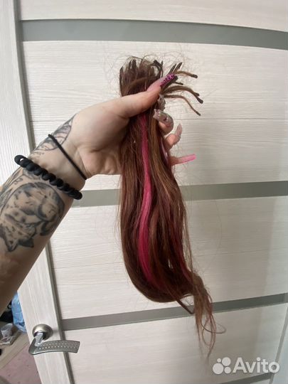 Волосы для наращивания бу