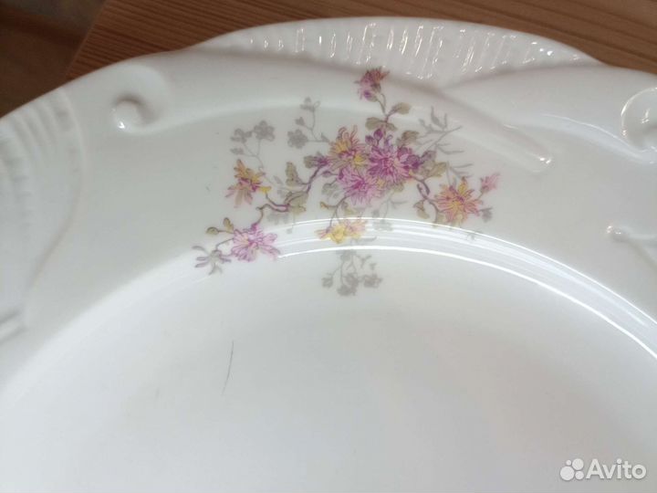 Тарелка Лимож Франция начало 20 века