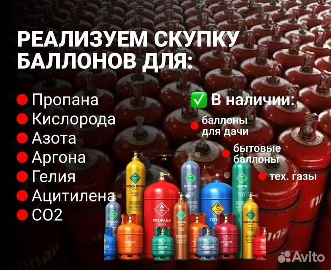 Баллоны Аргон. Покупка