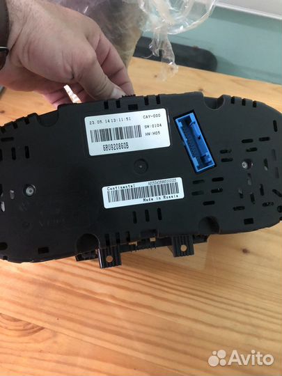 Приборная панель volkswagen polo