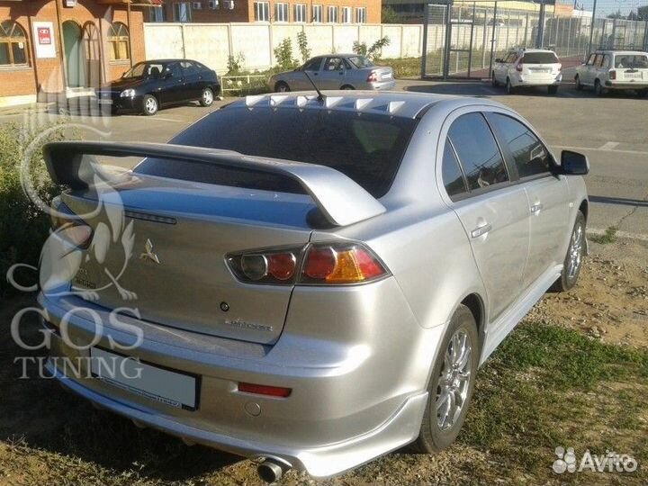 Задняя накладка Zodiac на Mitsubishi Lancer 10