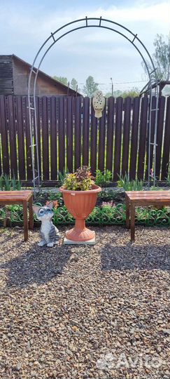 Арка- тунель, садовая металлическая