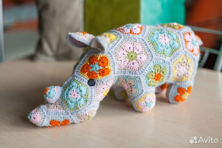 Игрушка Для интерьера Носорог из мотивов