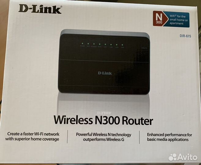 Роутер d link n300 dir 615