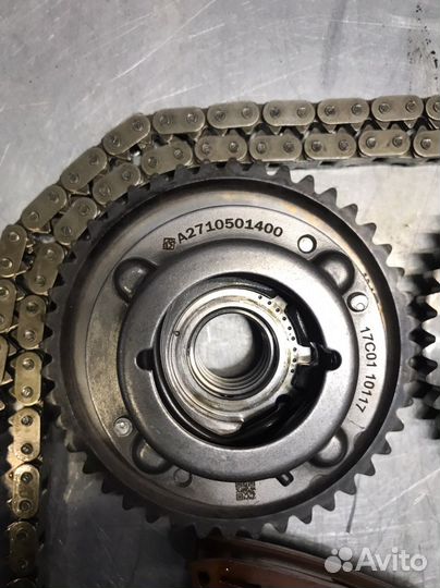 Полный комплект цепи грм m271 mercedes EVO