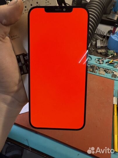 Дисплей 12 pm с дефектом